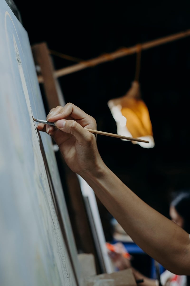 Sculptor at Work